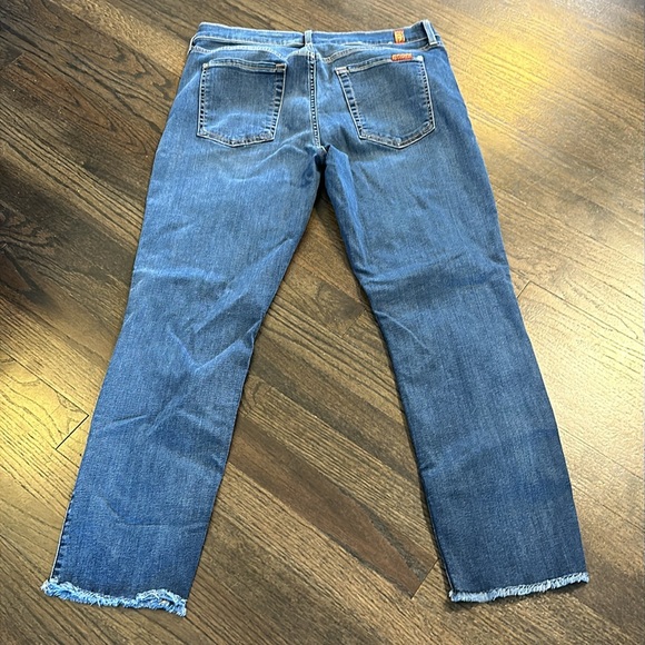 7 For All Mankind b(air) Denim Roxanne Ankle Jeans 32 EUC - Picture 9 of 9